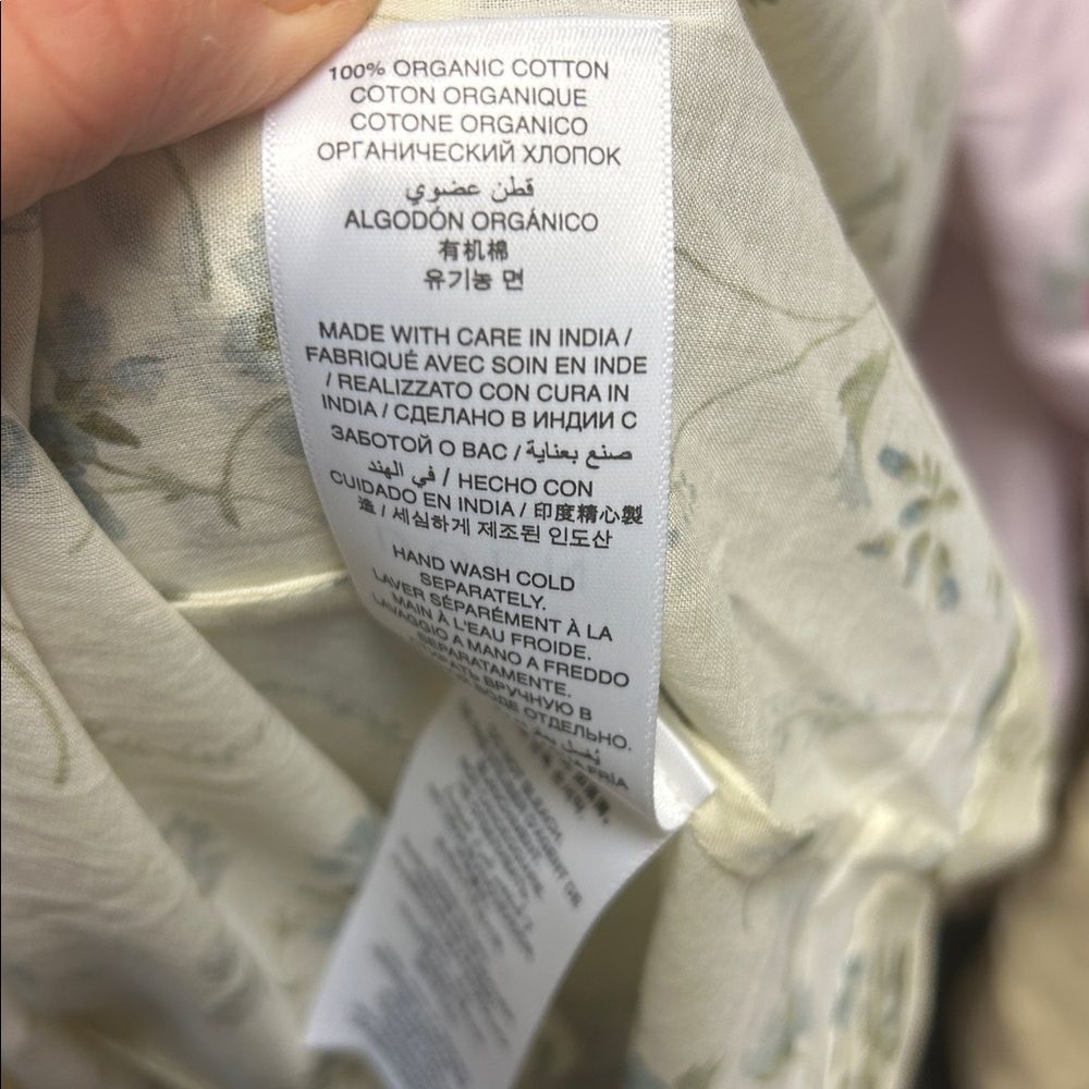 Doen Ashlynn Women's Floral Maxi Dress Size S NWT Organic Cotton Romantic Boho - Picture 13 of 13